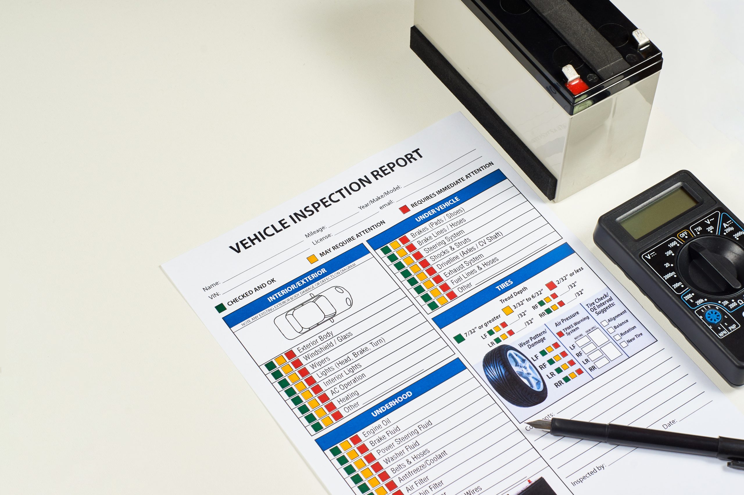 Vehicle Inspection Report